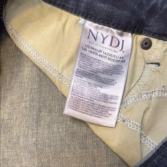 BRAND NEW NYDJ Le Silhouette Ami Skinny High-Rise Jeans - Picture 8 of 12